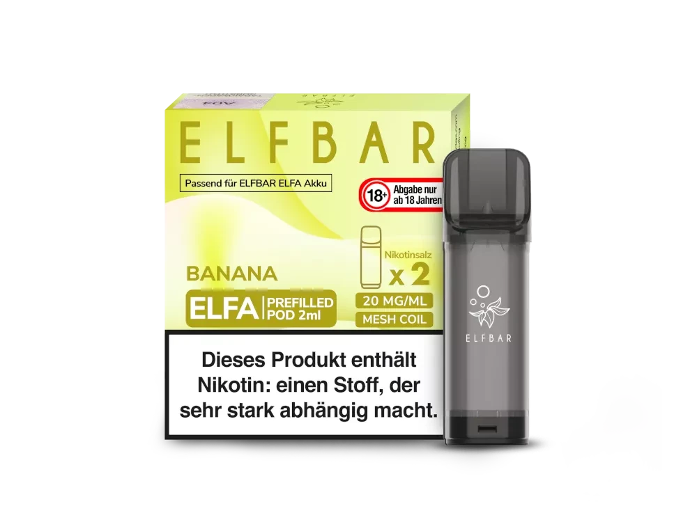 ELFBAR ELFA Pod 2er Pack 20mg/ml - verschiedene Sorten Elfbar